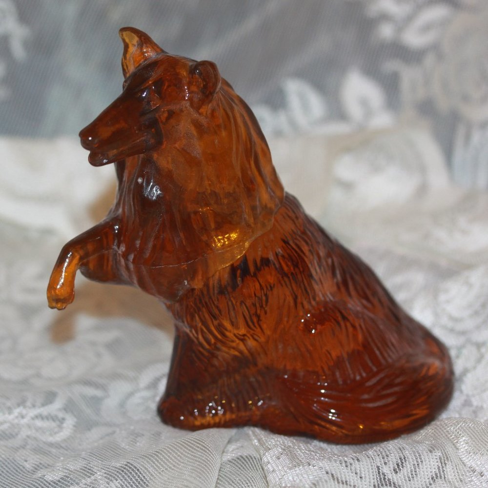 Vintage Avon Wild Country Aftershave Collie Dog